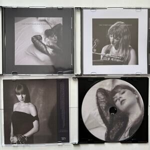 Taylor Swift The Tortured Poets Department Bonus Tracks Fanmade 2 Disc CD Set